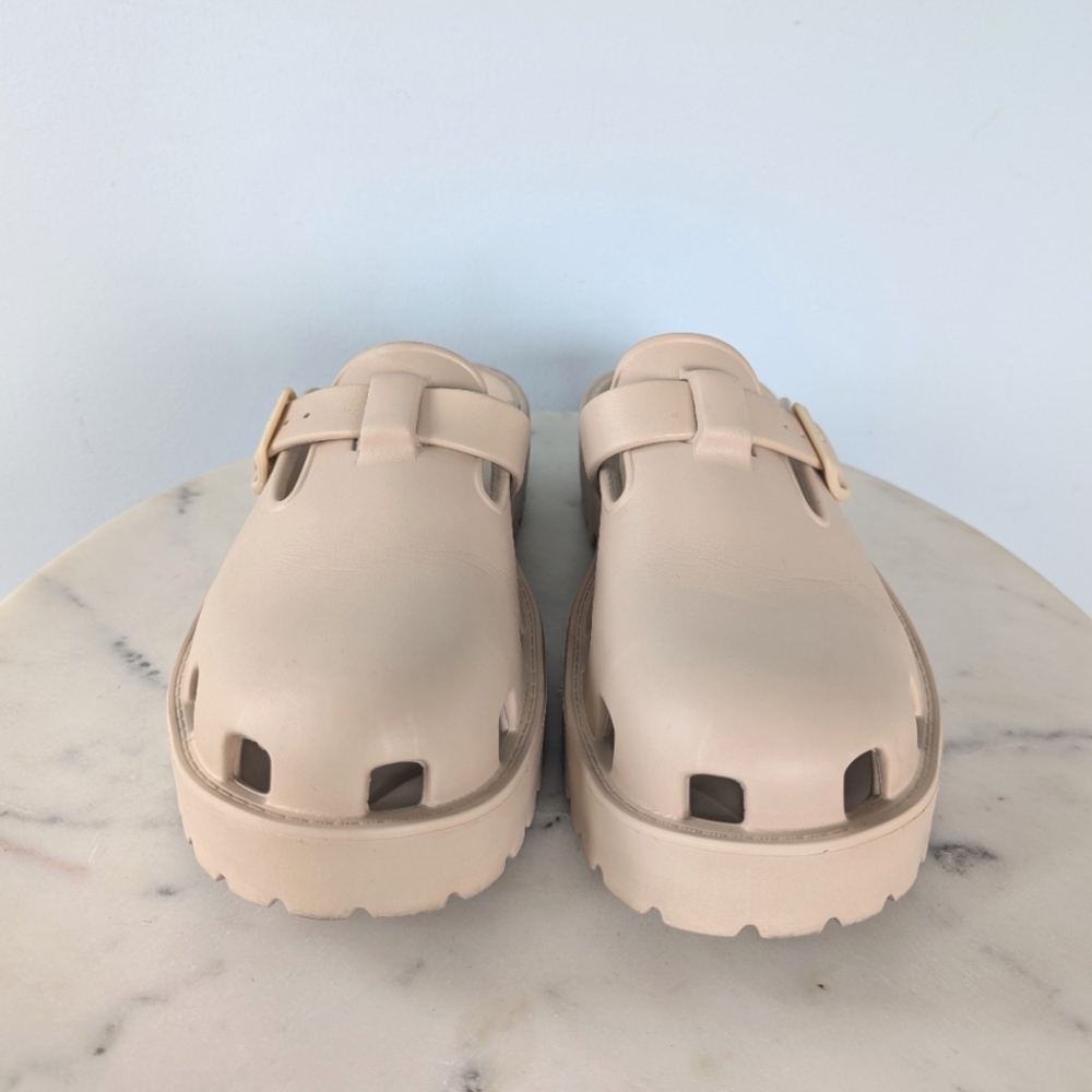 Free People Karlie Tan EVA Buckle Slip On Clogs - Picture 8 of 12